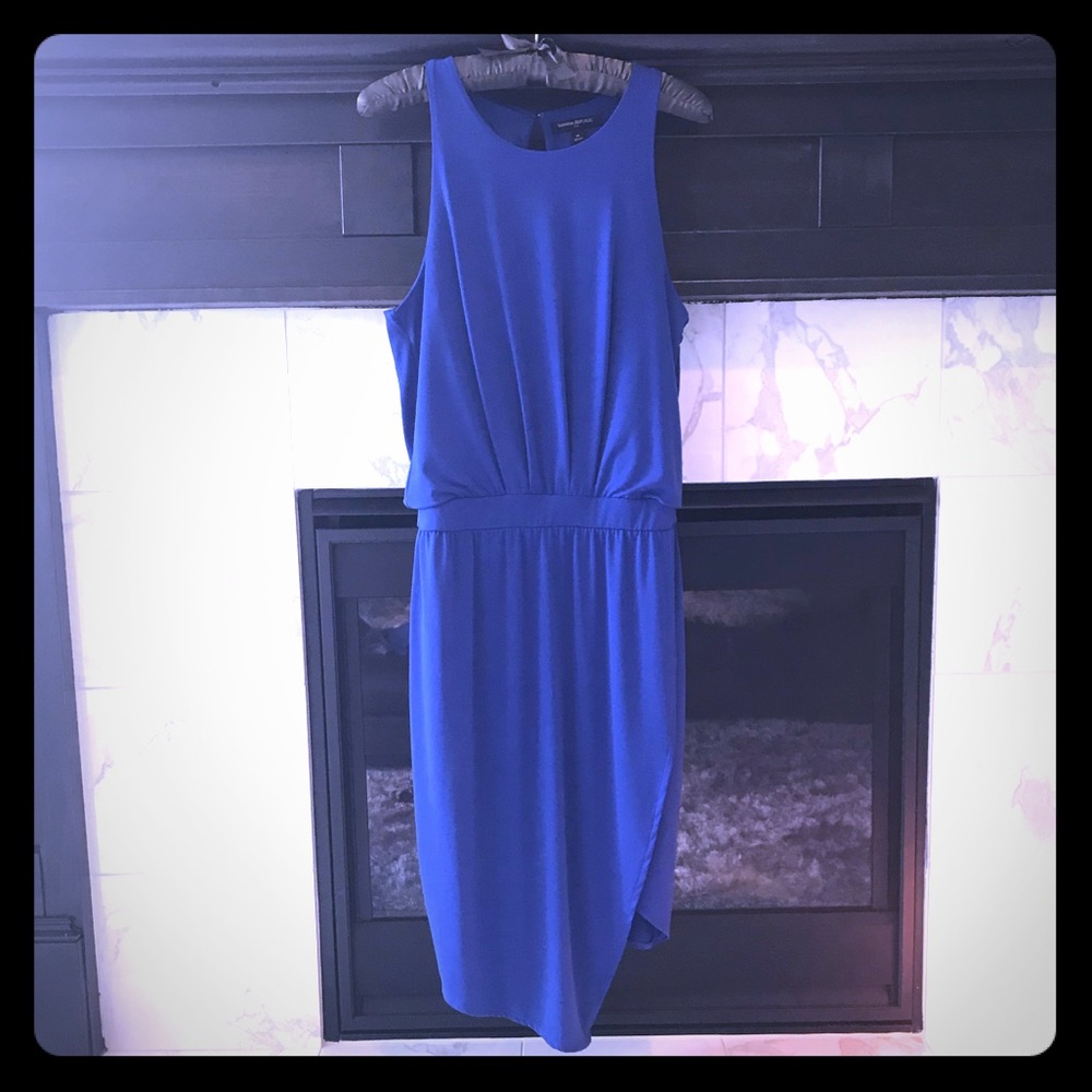 Banana Republic cocktail party dress blue medium